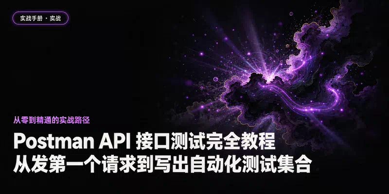 Postman API 接口测试完全教程：从发第一个请求到写出自动化测试集合