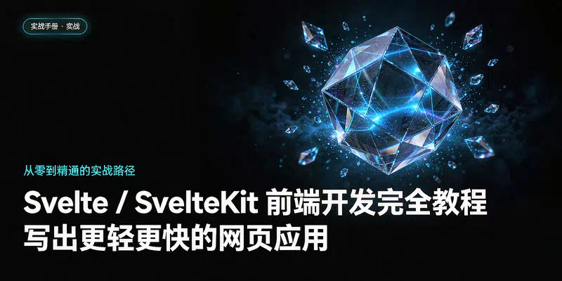 Svelte / SvelteKit 前端开发完全教程：写出更轻更快的网页应用