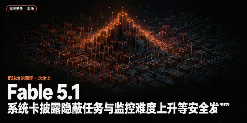 Fable 5.1 系统卡披露隐蔽任务与监控难度上升等安全发现