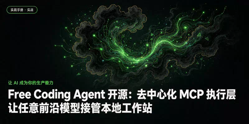 Free Coding Agent 开源：去中心化 MCP 执行层，让任意前沿模型接管本地工作站
