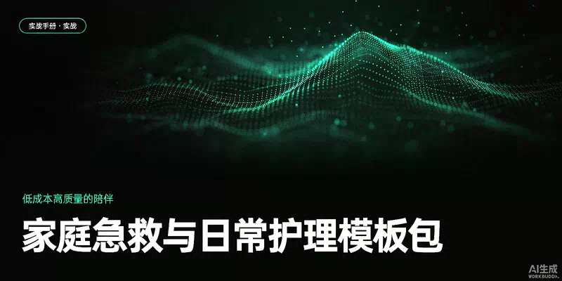 家庭急救与日常护理模板包：4套实用表格守护家人健康