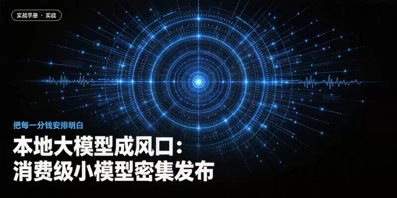 本地大模型成风口：消费级小模型密集发布