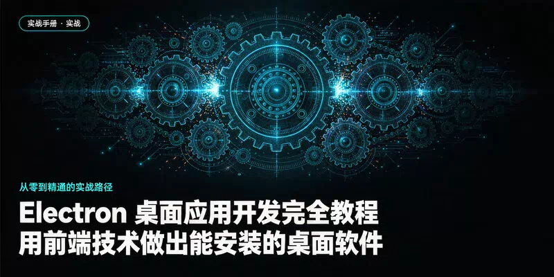 Electron 桌面应用开发完全教程：用前端技术做出能安装的桌面软件