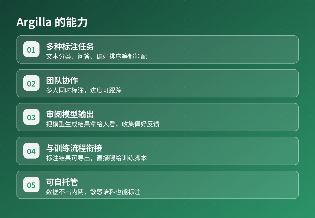 Argilla 怎么用