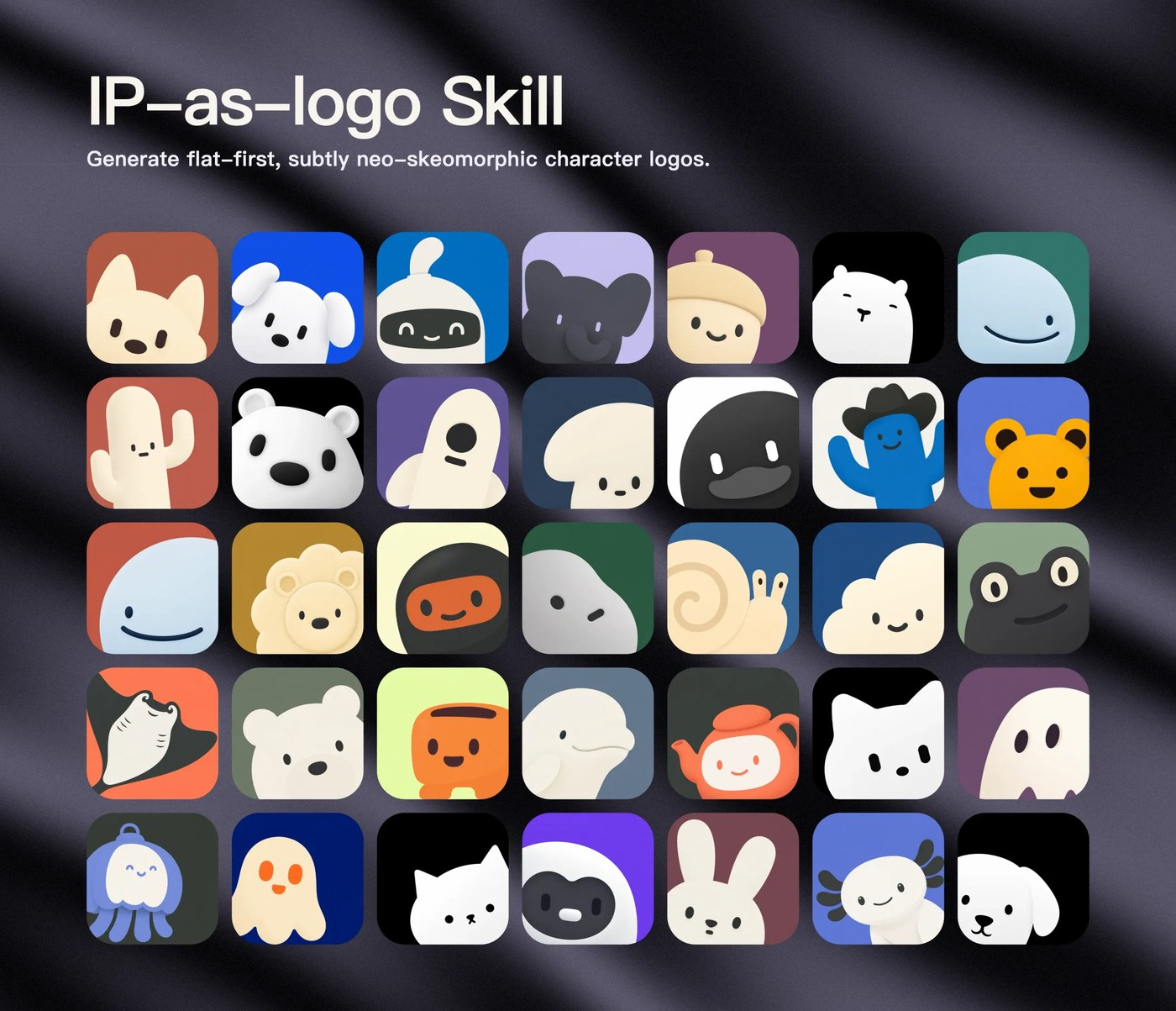 ip-as-logo 作品墙